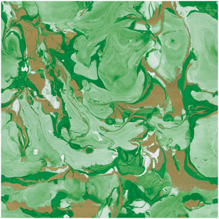 Caspari Marbled Green Gift Wrap 10195RC