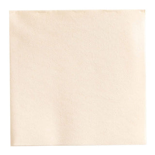 Caspari Paper Linen Ivory Napkin Solid Airlaid Dinner-12 In 101DG