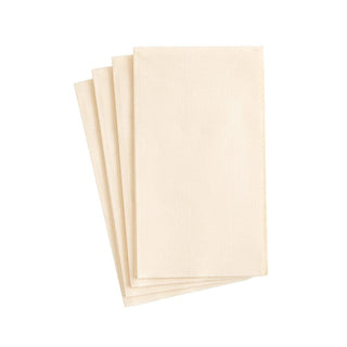 Caspari Paper Linen Ivory Guest Towels Solid Airlaid - 12 In 101GG