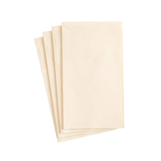 Caspari Paper Linen Ivory Guest Towels Solid Airlaid - 12 In 101GG