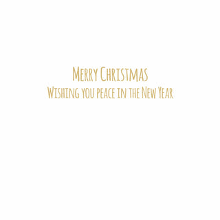 Caspari Doves Around The Tree Boxed Christmas Cards - 16 Cards & 16 Envelopes 102031