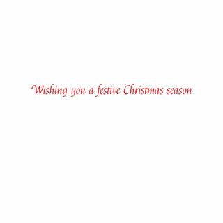 Caspari Christmas Tiger Small Boxed Christmas Cards - includes 15 cards & envelopes 102111