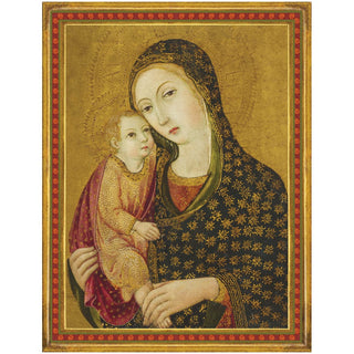 Caspari Madonna And Child Boxed Christmas Cards - 16 Cards and 16 Envelopes 102203