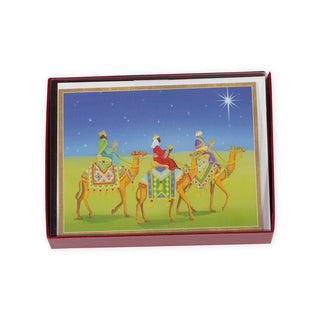 Caspari Three Kings Classic Boxed Christmas Cards - includes 15 cards & envelopes 102209