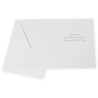 Caspari Ornament Among Pine Boxed Christmas Cards - 16 Cards & 16 Envelopes 102214