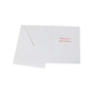 Caspari Holly Boxed Christmas Cards - 16 Cards & 16 Envelopes 102223
