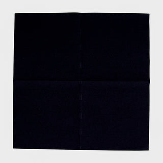 Caspari Paper Linen Black Napkin Solid Airlaid Cocktail-15 In 102CG