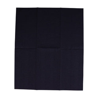 Caspari Paper Linen Black Guest Towels Solid Airlaid - 12 In 102GG