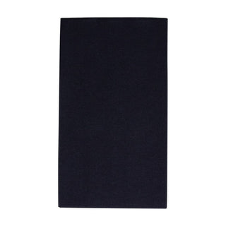 Caspari Paper Linen Black Guest Towels Solid Airlaid - 12 In 102GG