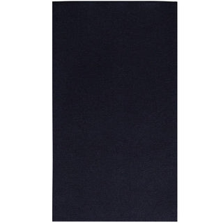 Caspari Paper Linen Black Guest Towels Solid Airlaid - 12 In 102GG