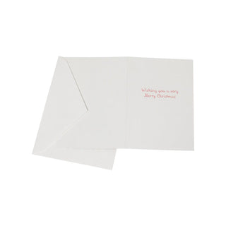 Caspari Colorful Dot Christmas Tree Small Boxed Christmas Cards - includes 15 cards & envelopes 103101