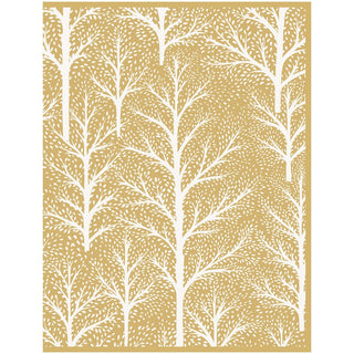 Caspari Winter Trees Classic Boxed Christmas Cards - includes 15 cards & envelopes 103218