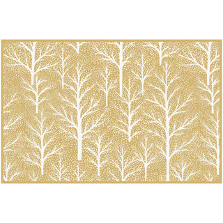 Caspari Winter Trees Classic Boxed Christmas Cards - includes 15 cards & envelopes 103218