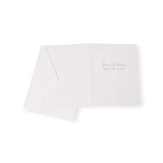 Caspari Santa's Selfies Boxed Christmas Cards - 16 Christmas Cards & 16 Envelopes 103225