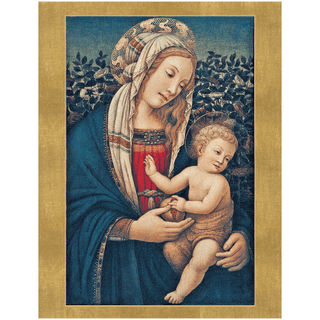 Personalization by Caspari Madonna And Child Large Personalized Christmas Cards 103305PG