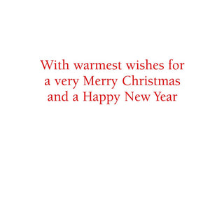 Caspari Christmas At Home Petite Boxed Christmas Cards - includes 15 cards & envelopes 104013