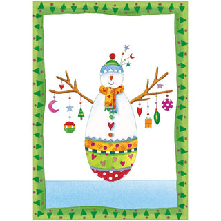 Caspari Sparkles And Twinkles Small Boxed Christmas Cards - includes 15 cards & envelopes 104104