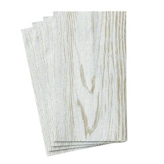 Caspari Faux Bois Birch-Paper Linen Guest Towels Airlaid - 12 In 10420GG