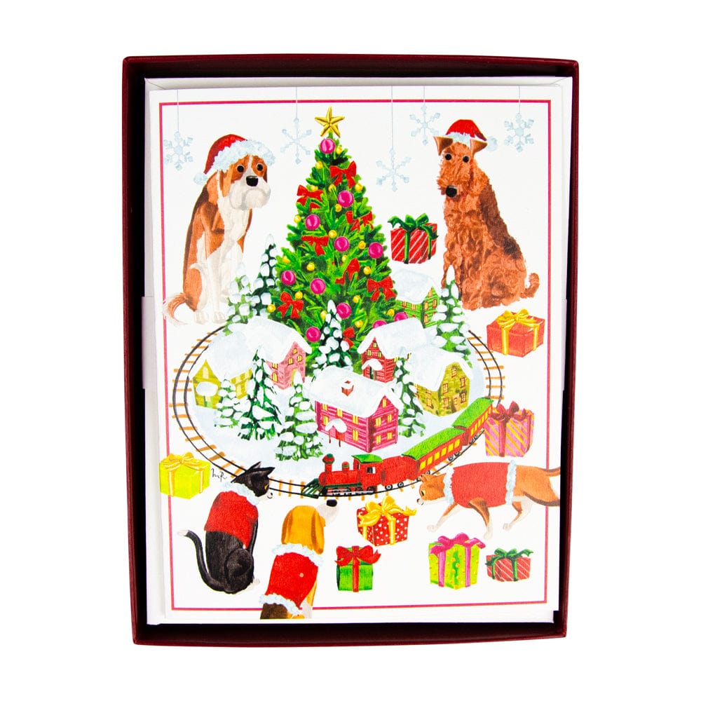 All 2021 Caspari Holiday Cards Boxed & Personalized Designs