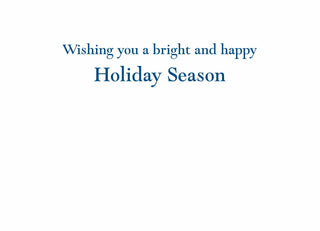 Caspari Menorah Foil Embossed Large Boxed Christmas Cards - includes 10 Cards & Envelopes 104308