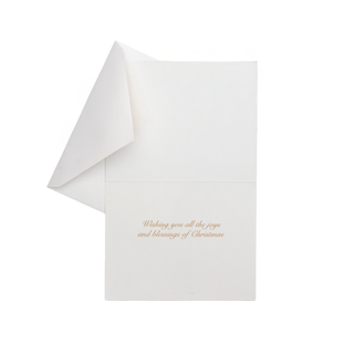 Caspari Peaceful Creche Scene Petite Boxed Christmas Cards - includes 15 cards & envelopes 105002