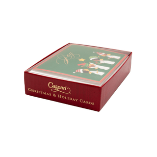 Caspari Joyous Baby Angels Petite Boxed Christmas Cards - includes 15 cards & envelopes 105006