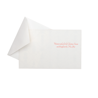 Caspari Petit Jardin De Noel Petite Boxed Christmas Cards - includes 15 cards & envelopes 105010