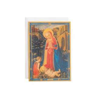 Caspari Madonna And Child With Saint John Small Boxed Christmas Cards - includes 15 cards & envelopes 105101
