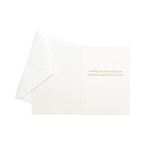 Caspari Christmas Fauna Small Boxed Christmas Cards - includes 15 cards & envelopes 105103