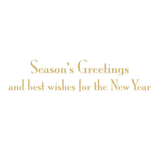 Caspari Botanical Noel And Fretwork Small Boxed Christmas Cards - includes 15 cards & envelopes 105109