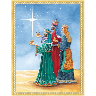 Caspari THE THREE MAGI CMAS C SIZE 15 IN 105203