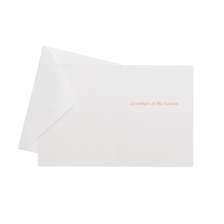 Caspari Evergreen And Berries Classic Boxed Christmas Cards - includes 15 cards & envelopes 105212