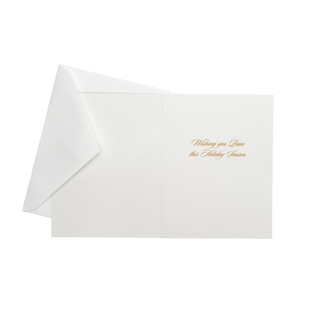 Caspari Golden Peace Dove Classic Boxed Christmas Cards - includes 15 cards & envelopes 105215