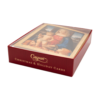 Caspari Madonna And Child Large Boxed Christmas Cards - includes 15 Boxed Christmas Cards 105301