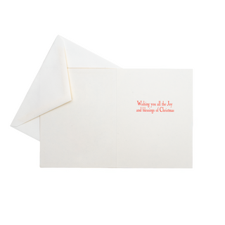 Angel With Garland Large Boxed Christmas Cards - includes 15 Boxed Christmas Cards