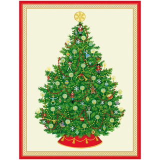Personalization by Caspari Nutcracker Ballet Christmas Tree Personalized Christmas Cards 105303PG