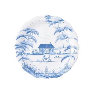 Juliska Country Estate Party Plates Set of 4 - Delft Blue 10592