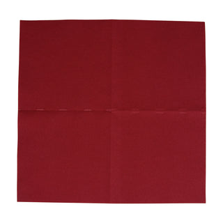 Caspari Paper Linen Cranberry Napkin Solid Airlaid Cocktail-15 In 108CG