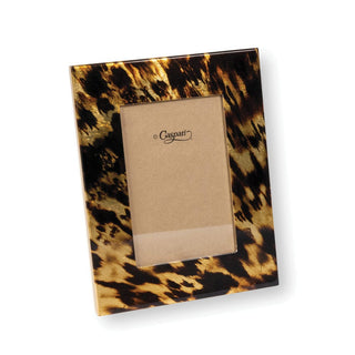Caspari Tortoiseshell 5" x 7" Lacquer Picture Frame - includes 1 frame 10990LQFRM5X7