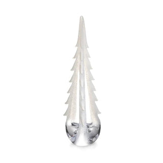 Simon Pearce Snowy Branches Evergreen Glass Tree 20" - 1 Each 10995