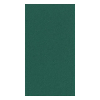 Caspari Paper Linen Hunter Green Guest Towels Solid Airlaid - 12 In 109GG