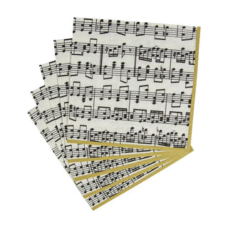 Caspari Musica Napkin Cocktail 11020C