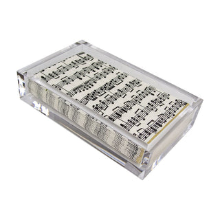 Caspari Musica Guest Towel 11020G