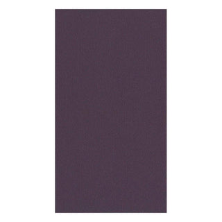 Caspari Paper Linen Aubergine Guest Towels Solid Airlaid - 12 In 110GG
