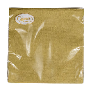 Paper Linen Gold Napkin Solid Airlaid Cocktail-15 In