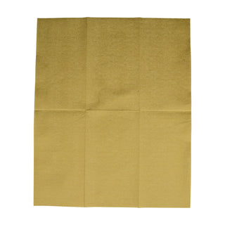 Paper Linen Gold Guest Towels Solid Airlaid - 12 In