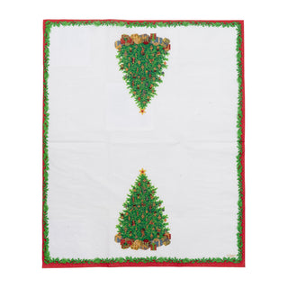 Caspari Christmas Tree Guest Towels - includes 15 Guest Towels 11391G