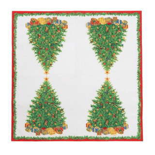 Caspari Christmas Tree Luncheon Napkins - includes 20 Luncheon Napkins 11391L