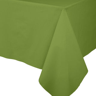 Leaf Green-Paper Linen Solid Airlaid Tablecover 5.2'X8.2