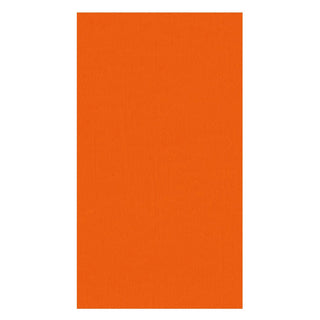 Caspari Tangerine-Paper Linen Guest Towels Solid Airlaid - 12 In 114GG